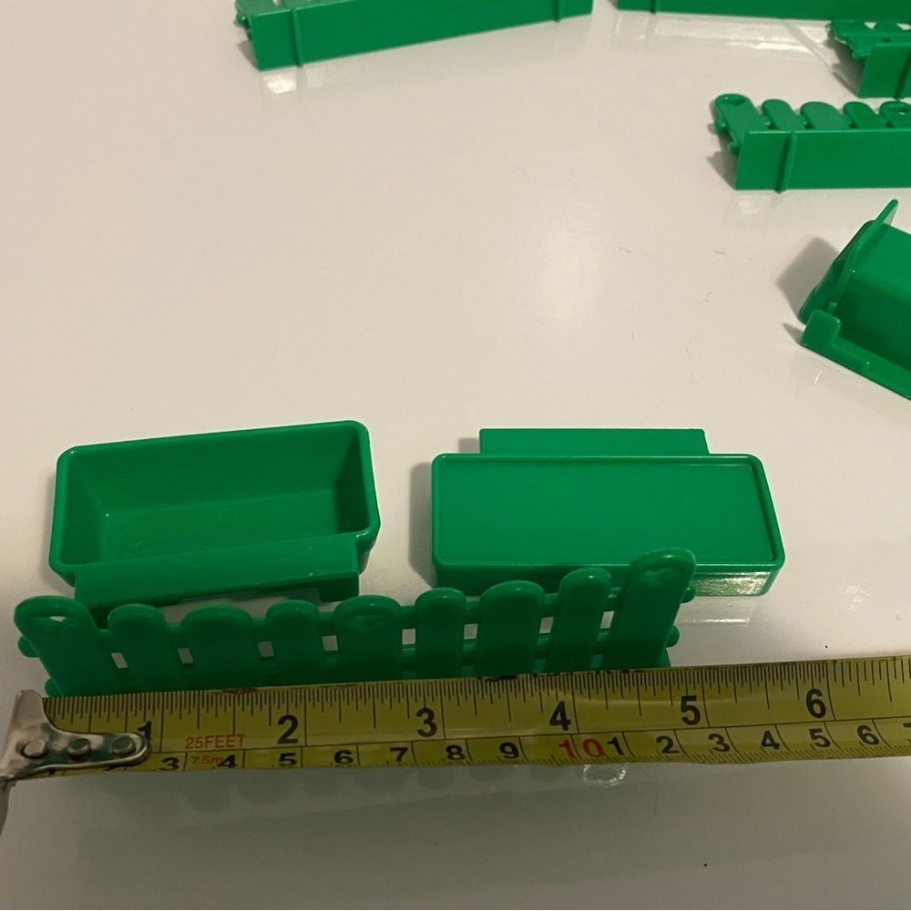 My Little Pony G1 Show Stable Green Fence Replacement Parts Lot Feeding Vintage - Picture 6 of 6